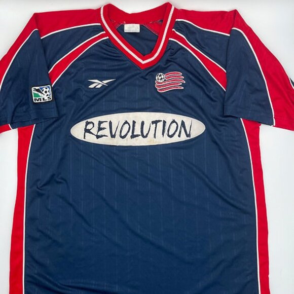 New England Revolution 1998/1999 ORIGINAL Reebok Rare Soccer Jersey